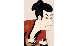 Kabuki actor ukiyoe