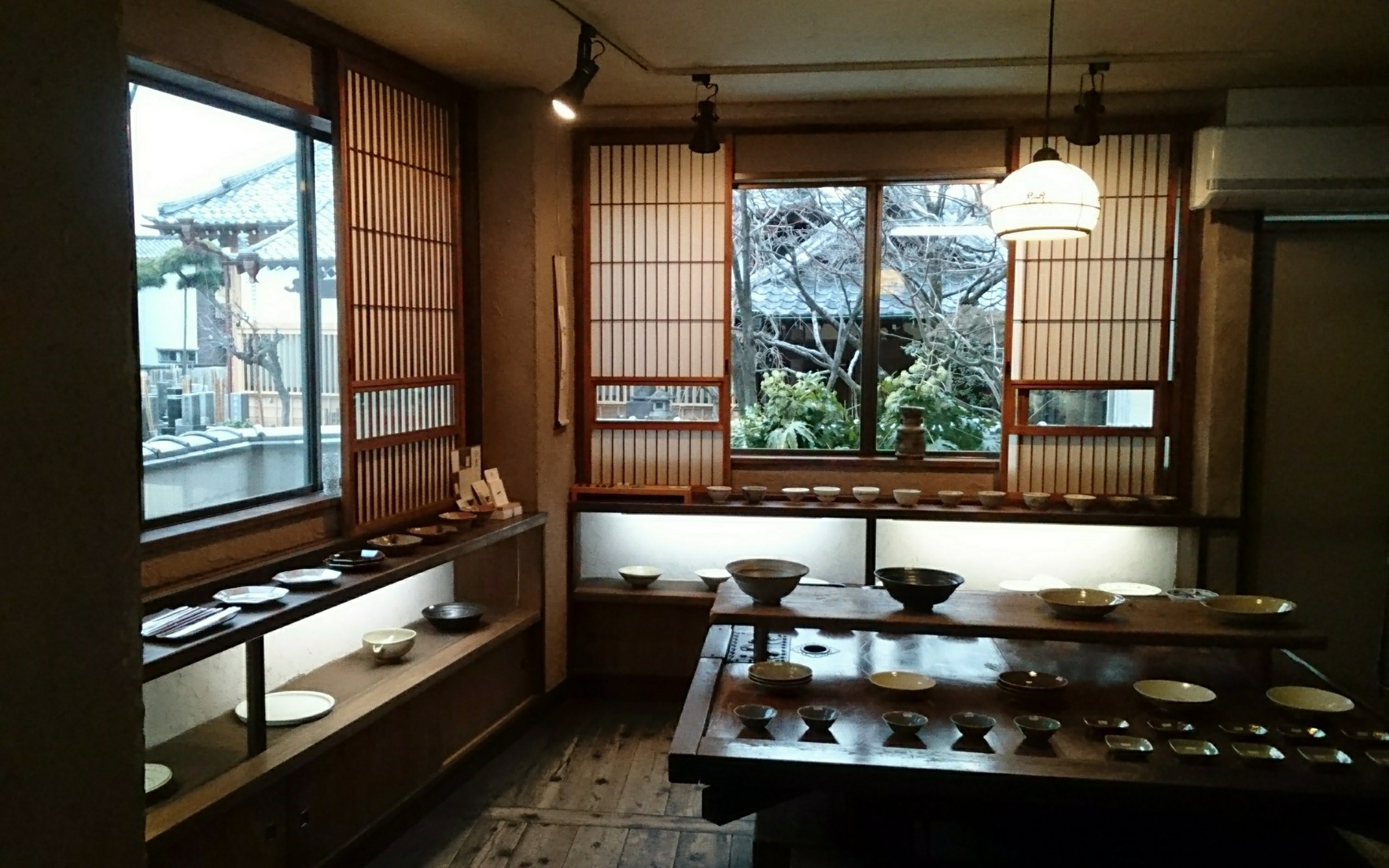 Japanese ceramics shop