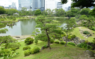 Hama-rikyu garden
