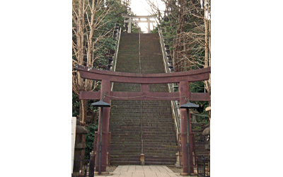 Atago Shrine (Very steep stairways)
