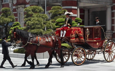 State carriage used to attend the Ceremony of the Presentation of Credentials