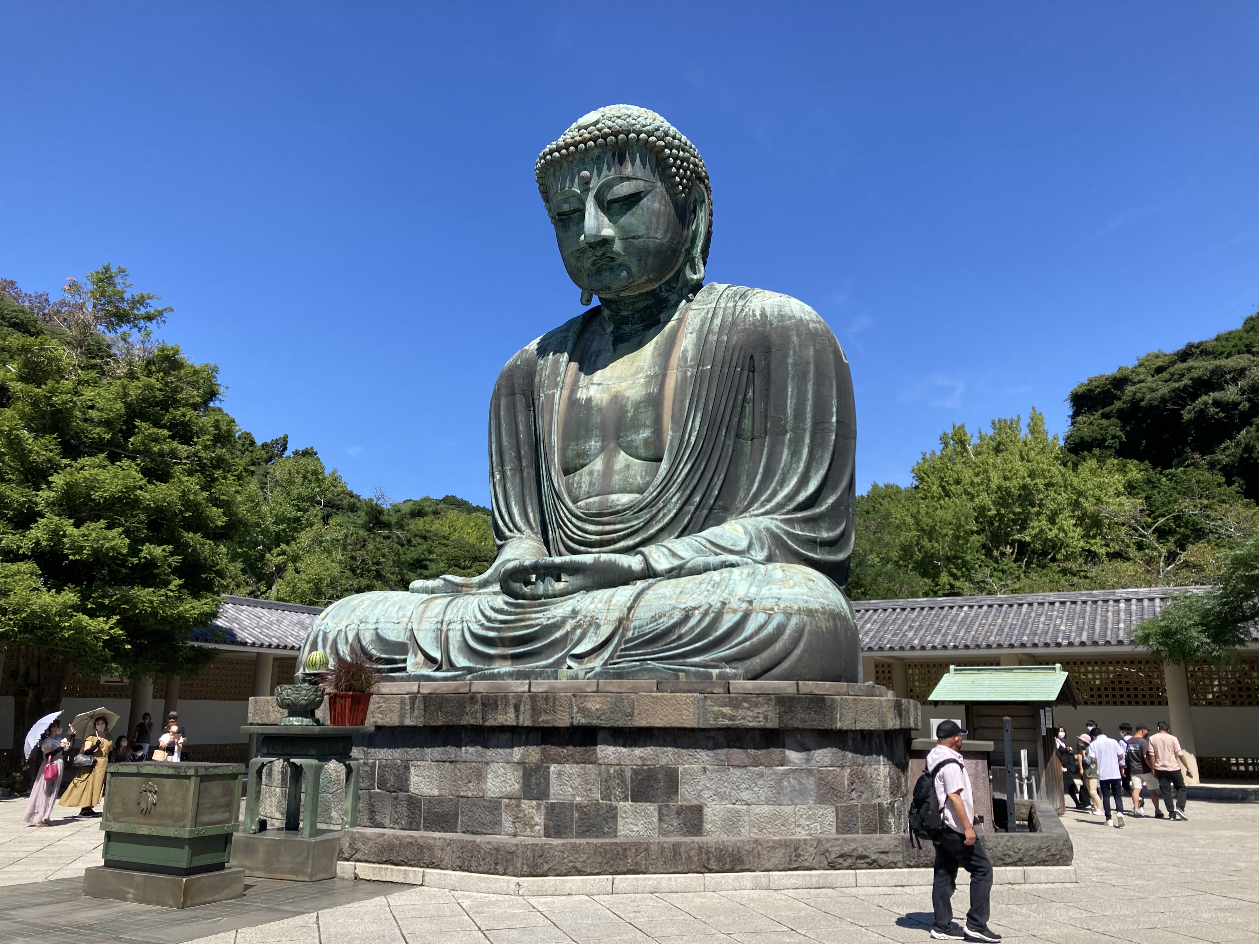 The big Buddha at Kotokuin